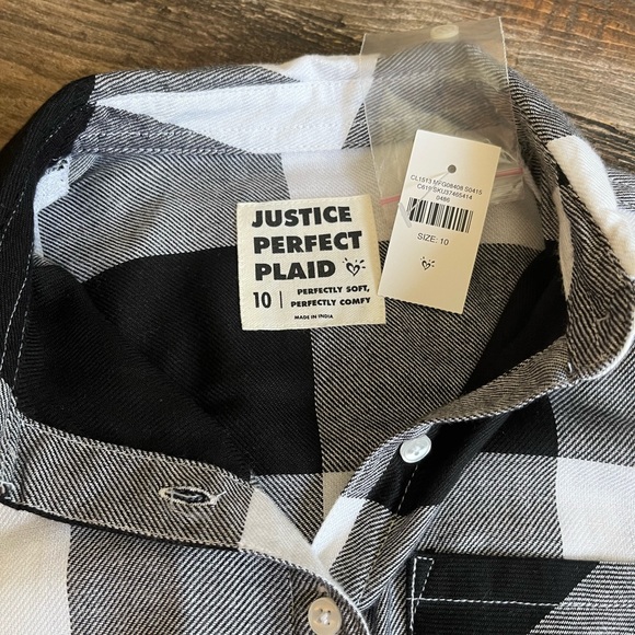 Justice perfect plaid - Picture 2 of 2